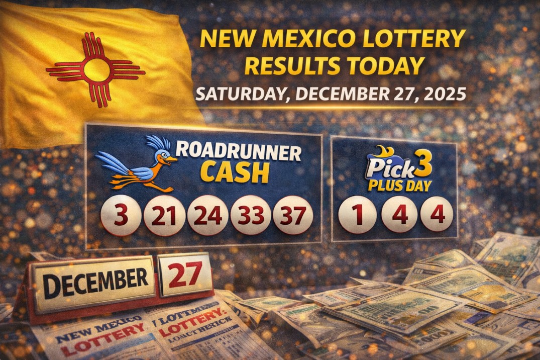 New Mexico Lottery Results – Saturday, December 27, 2025