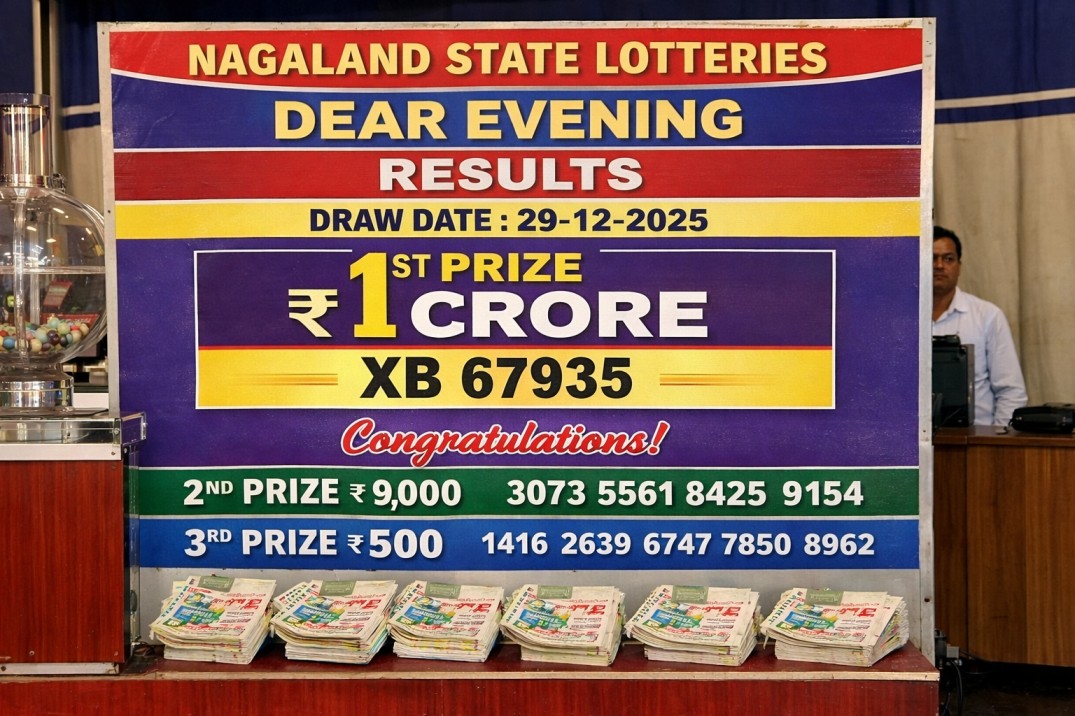 Nagaland Lottery Sambad Dear Evening Result – December 29 2025