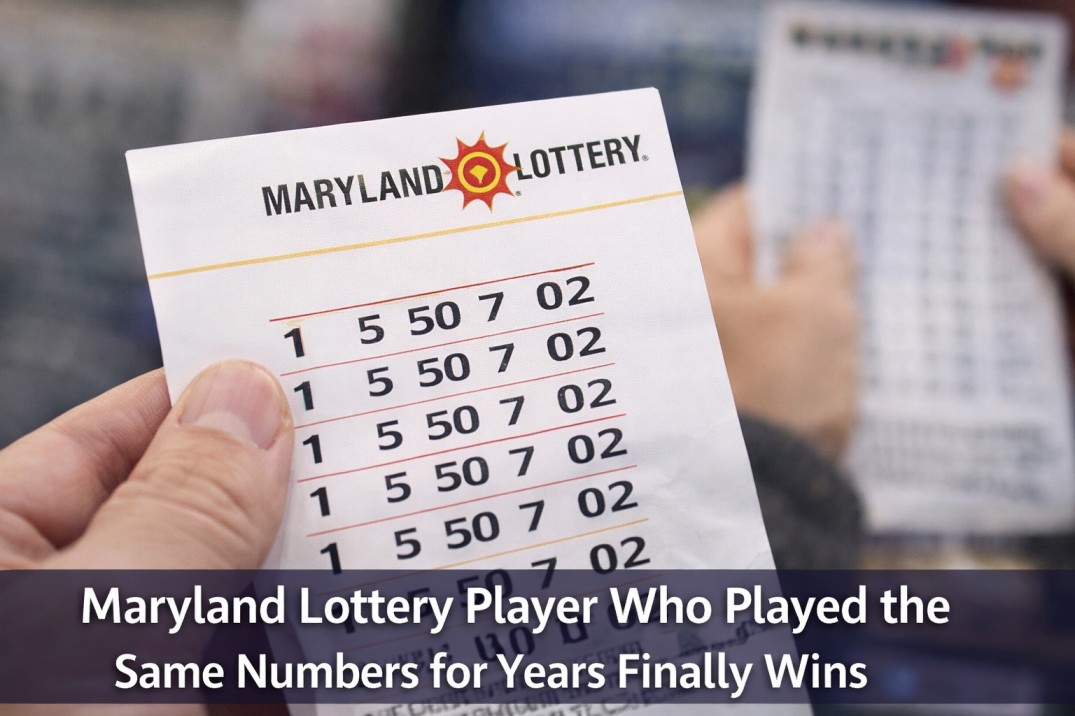 Maryland Lottery Player’s Longtime Number Obsession Finally Pays Off