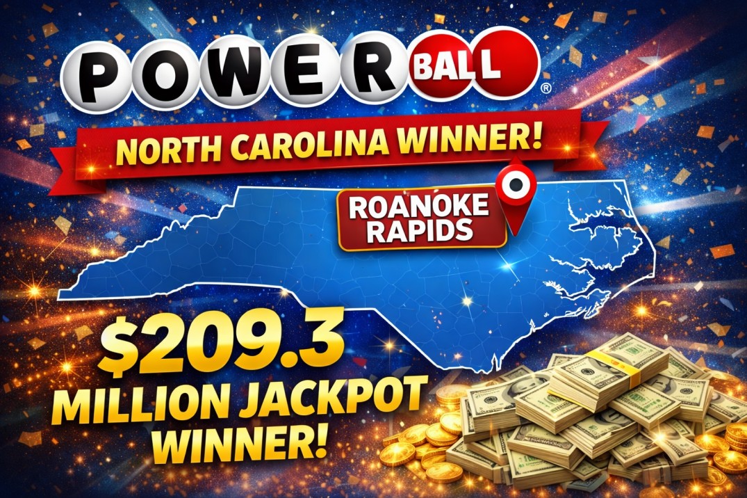 Powerball Lottery: North Carolina Player Claims $209.3 Million Powerball Jackpot | Latest US Lottery News