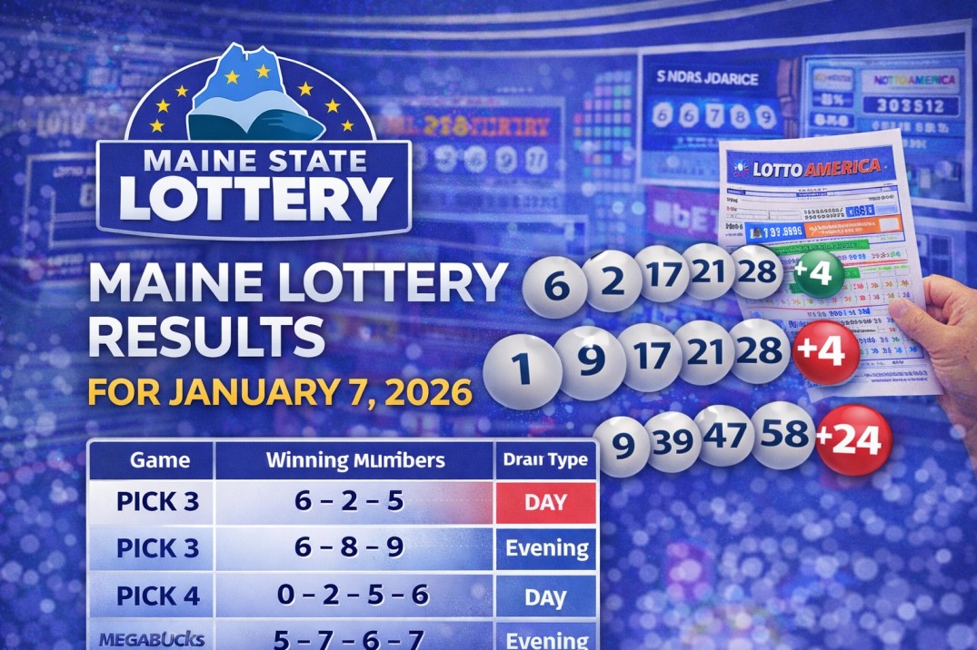Maine Lottery Results for January 7, 2026: Winning Numbers Across Major Games