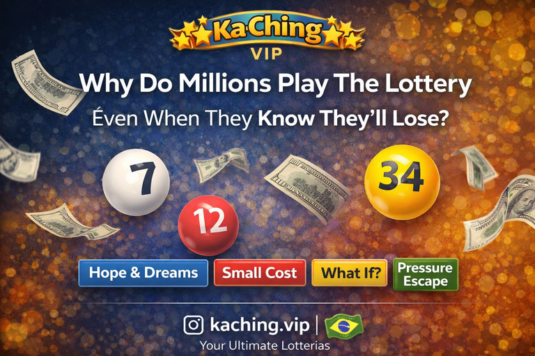 Why Do Millions Play the Lottery Even When They Know They’ll Lose?
