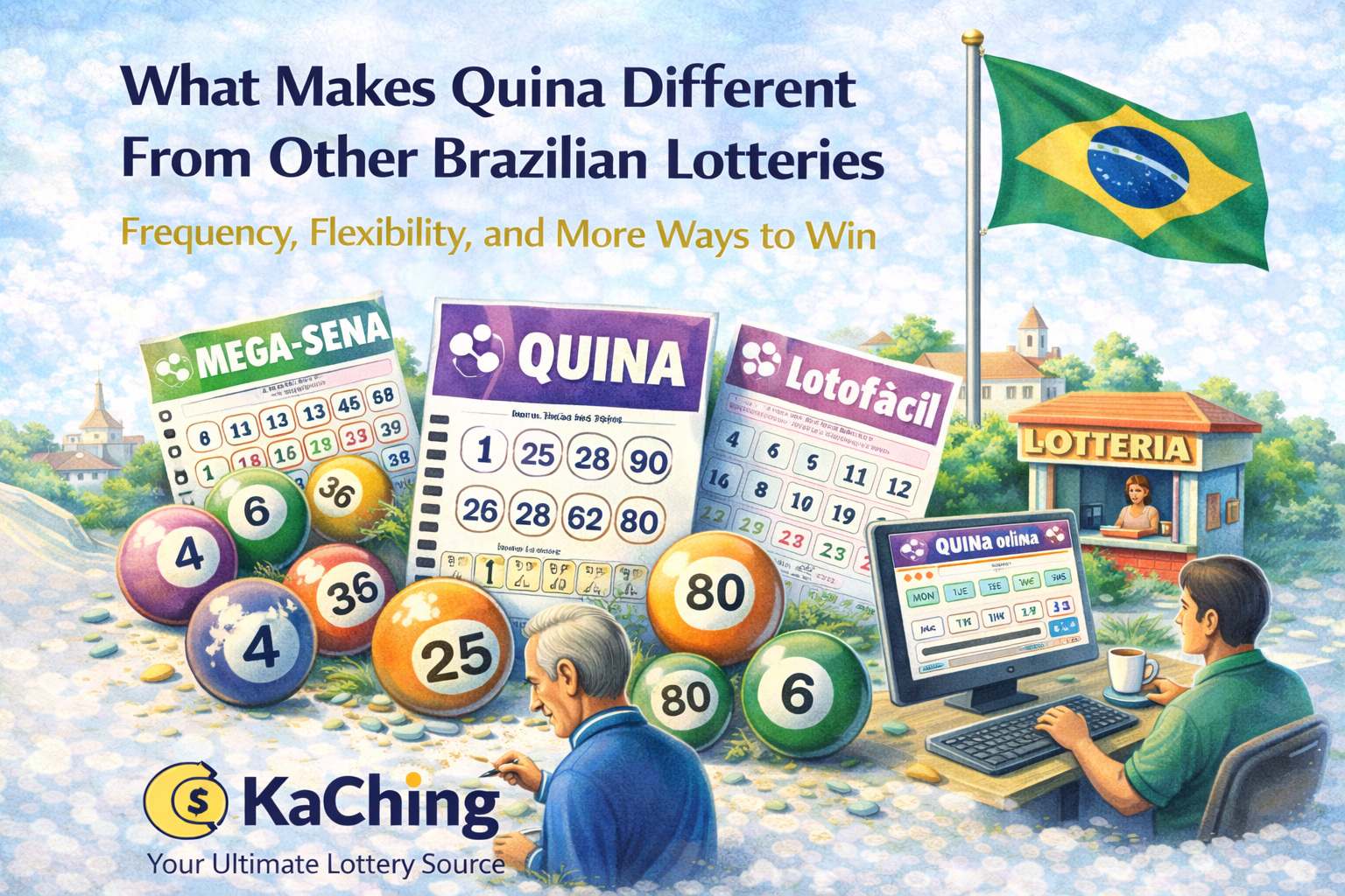 What Makes Quina Different From Other Brazilian Lotteries