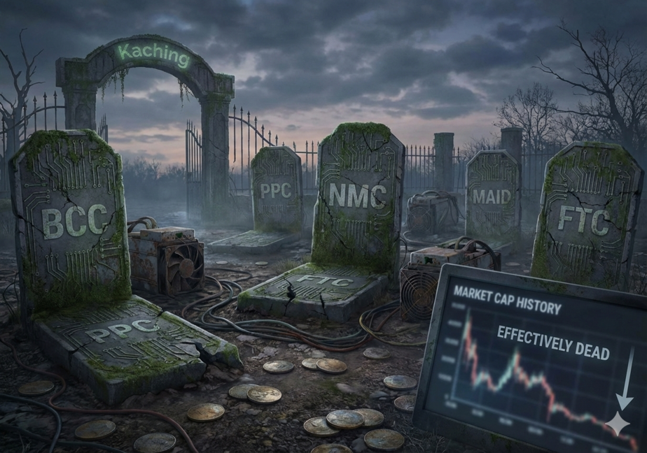Crypto Coins That Are Effectively Dead Today- Despite Once Dominating the Market