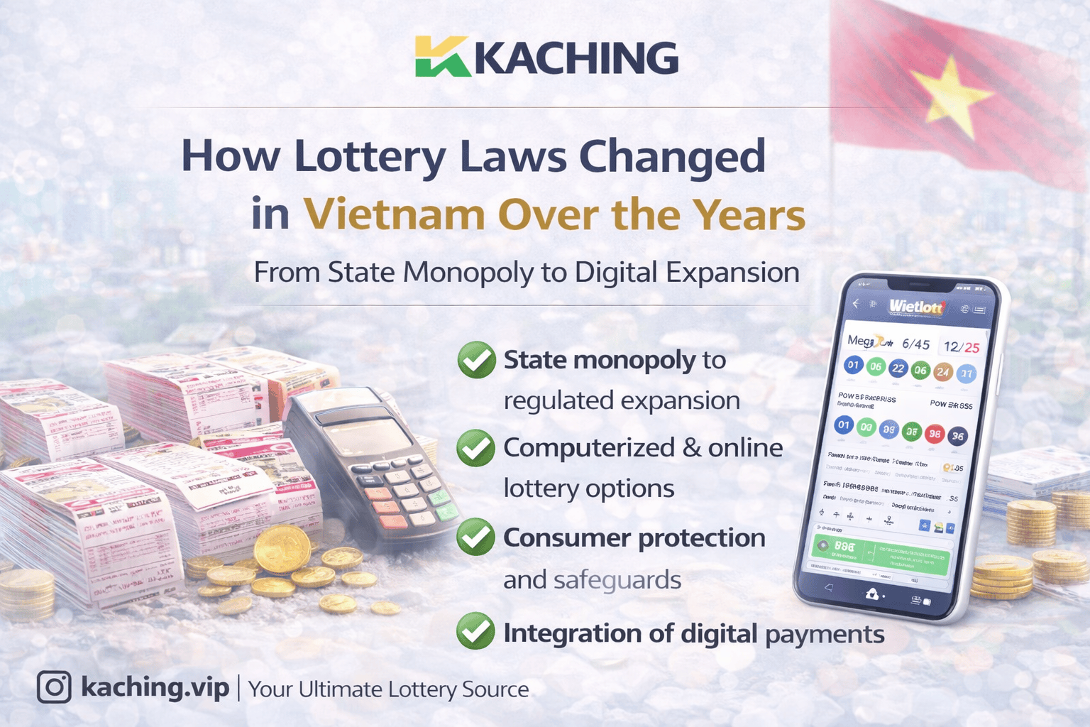 How Lottery Laws Changed in Vietnam Over the Years: From State Monopoly to Digital Expansion