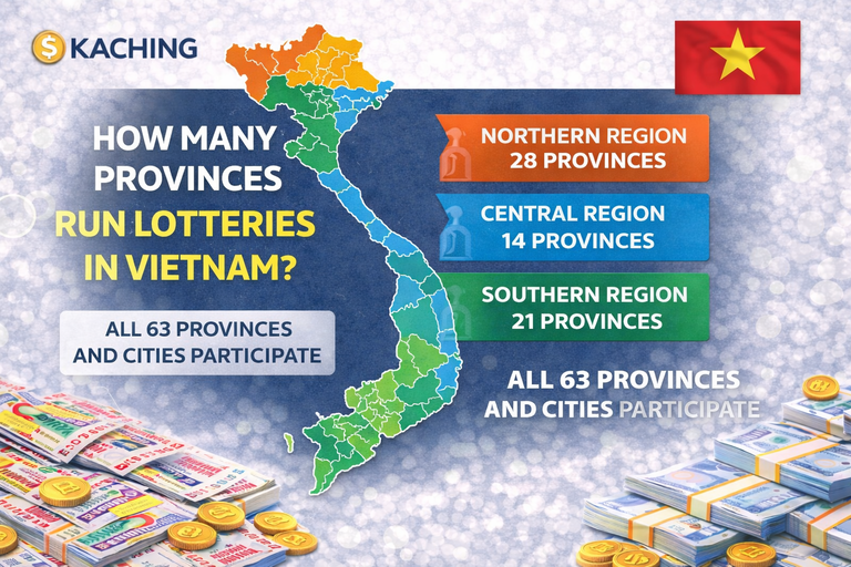 How Many Provinces Run Lotteries in Vietnam?