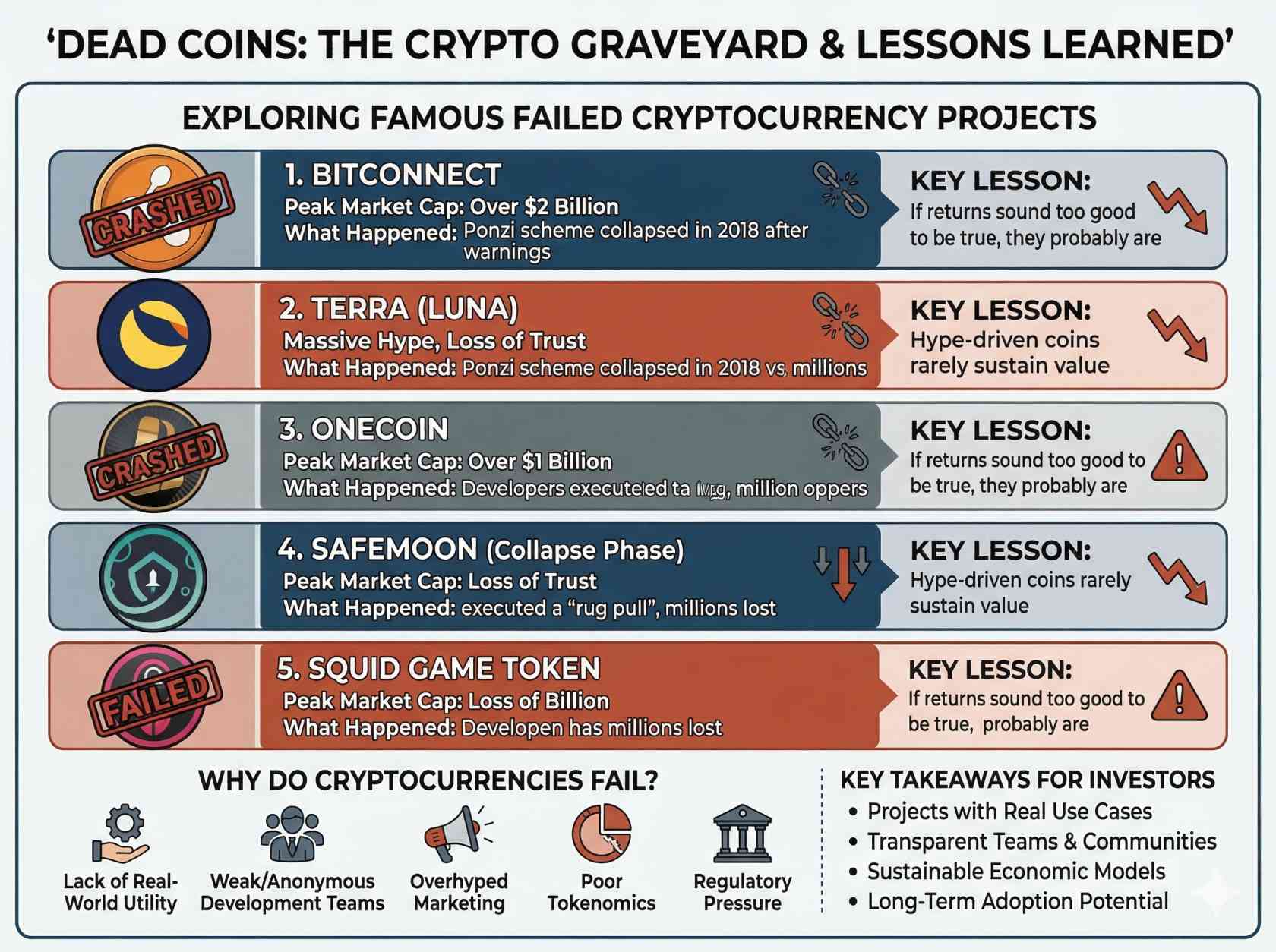 The Most Famous Dead Coins in Crypto History