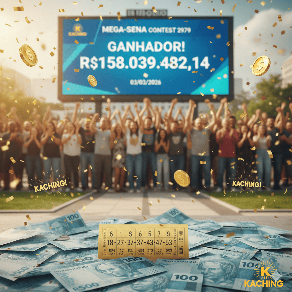 Today’s Brazil Mega-Sena Results: See the Numbers and Winners of Contest 2979 (Tuesday, 03/03)