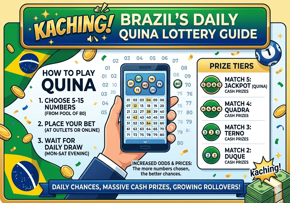 How to Play Brazil Quina Lottery: Every Player Need to Know